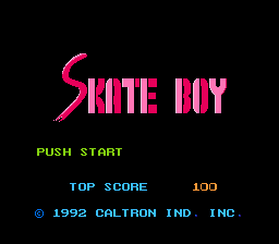 Skate Boy (Spain) (Gluk Video) (Unl)